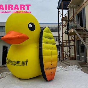 La fiebre del pato se apodera de nosotros: nuestro gigante pato inflable hace sensación, globo inflable de pato de dibujos animados - Product Image 4