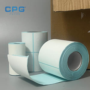 Etiquetas Térmicas Directas de Fábrica, Libres de BPA, 3" x 2", 2" x 1", Resistentes al Aceite, Multiusos, para Transporte y Supermercado - Product Image 1