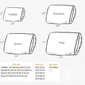 <span class=keywords><strong>Taie</strong></span> d'<span class=keywords><strong>oreiller</strong></span> rectangulaire unie en soie de mûrier 100% pure 22 Momme 50x75 |   Stoppe les rides, les frisottis et les pointes fourchues - Product Image 5