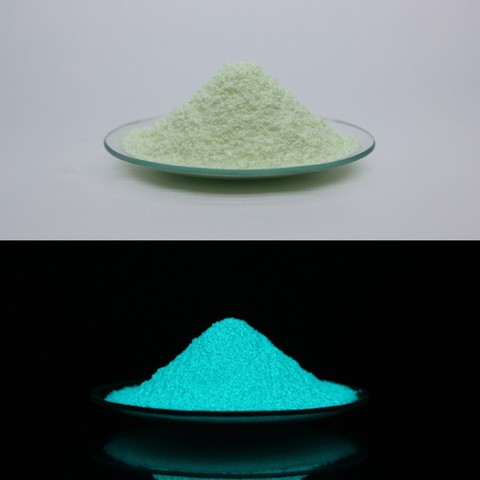 High Visibility Long Afterglow Self Glowing Luminous Powder Waterproof Photoluminescent Pigment For Plastic Resin Ceramic