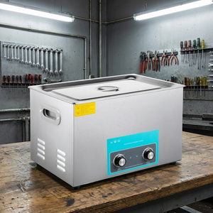 <span class=keywords><strong>Nettoyeur</strong></span> à ultrasons professionnel robuste de 2 à 30 L <span class=keywords><strong>pour</strong></span> pièces de machines et outils - Product Image 1