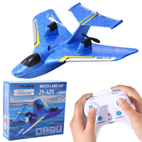 Avion télécommandé amphibie RC en mousse EPP, 1 batterie, prêt à l'emploi, idéal pour la vente au détail et les cadeaux