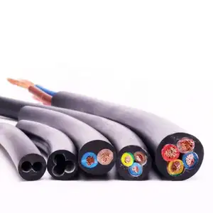 Cable eléctrico Flexible de 1,5mm, 2,5mm, 4mm, 6mm, 10mm, fabricante de 2 núcleos, 3 núcleos, 4 núcleos, precios de fábrica