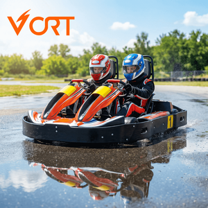 Karting Vortkart 2 places à vendre – Kart de course chinois à double siège pour parc d'attractions, club, adulte, adolescent - Product Image 1
