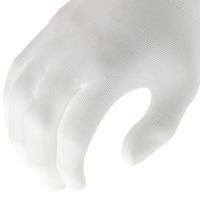 Gants de travail MaxiPact en polyester enduit de PU, calibre 13, légers, respirants, antidérapants, avec poignets tricotés, pour assemblage de précision