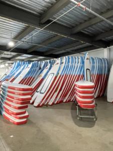 <span class=keywords><strong>Planche</strong></span> de <span class=keywords><strong>surf</strong></span> en <span class=keywords><strong>mousse</strong></span> souple de <span class=keywords><strong>8</strong></span> pieds pour la plage et l'océan Logo personnalisé pour les débutants-Enfants et adultes - Product Image 4