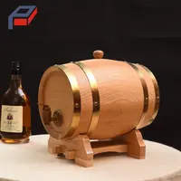 Personalized Whisky Wine Barrel Dispenser Rack