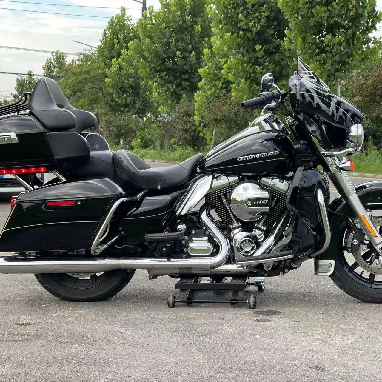 Vente en gros Scooter à essence Cruiser Motos d'occasion Suzuki Ds Convient aux modèles Softail Protection pour les sacoches