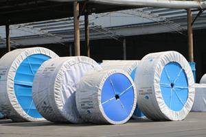 Multi-<strong>ply</strong> Flat Conveyor <strong>Belt</strong> with Strong Internal EP1500/5 Woven Fabrics for Mine Durable EP150/2 Flat Leather <strong>Belt</strong> for Mine - Product Image 4