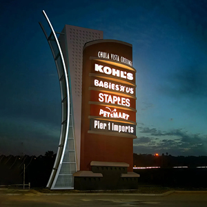 Publicidad Fabricante Producto Custom Pylon Sign Board Led Luminous Wayfinding <span class=keywords><strong>Signs</strong></span> - Product Image 4