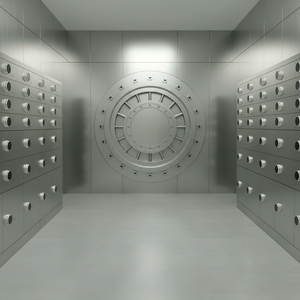 Fingerprint Electronic Combination Fireproof Safe Cold Rolled Steel Construction CE Certified. <strong>Professional</strong> <strong>Vault</strong> Home Safety - Product Image 4
