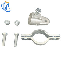 Collier de serrage sismique UTT2001Q électrogalvanisé robuste jusqu'à 200 mm en acier au carbone et fer QT450 pour système de tuyauterie d'irrigation