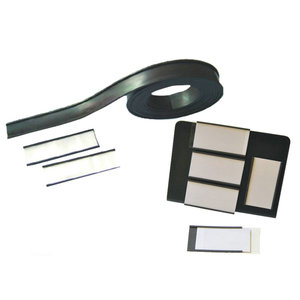 C15/C20/C25/C30/C40/C50 Porte-étiquette <span class=keywords><strong>Bande</strong></span> magnétique profilée en C avec PVC transparent et papier blanc - Product Image 4