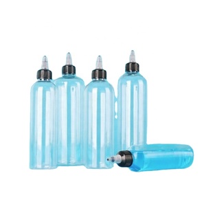Ready to Ship Empty <b>Squeeze</b> Dispensing 30ml 60ml 100ml Tattoo Ink Pigment Sauce Ketchup clear PET Plastic <b>Bottle</b> Twist Cap - Product Image 1