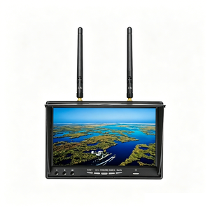 Moniteur FPV Kimpok <span class=keywords><strong>5</strong></span> pouces 5802D avec récepteur Diversity <span class=keywords><strong>5</strong></span>,8 GHz, batterie lithium intégrée et DVR pour télécommande de drone FPV - Product Image 2