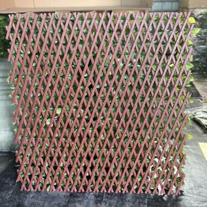 Écran de confidentialité artificiel simple côté laisser faux vert herbe plante jardin décoration murale extensible haie extensible Faux lierre clôture - Product Image 4