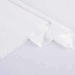 <span class=keywords><strong>Tinte</strong></span> simple leche blanco 100% de punto de poliéster Corea ity Mujer tops vestidos tela precio por metro - Product Image 2