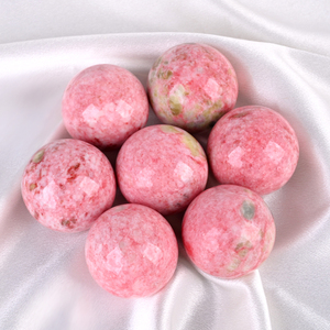 Wholesale Natural <b>Crystal</b> Craft <b>Crystal</b> <b>Ball</b> pink Zoisite Sphere - Product Image 1