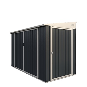 Abri <span class=keywords><strong>de</strong></span> <span class=keywords><strong>jardin</strong></span> imperméable EF0408-H200-H, abri <span class=keywords><strong>de</strong></span> <span class=keywords><strong>jardin</strong></span> extérieur, abri à outils <span class=keywords><strong>de</strong></span> <span class=keywords><strong>jardin</strong></span> en acier <span class=keywords><strong>métallique</strong></span> - Product Image 1