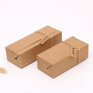 Caja para Galletas, Dulces y Macarons, Precio de Fábrica al por Mayor, Caja de Regalo Kraft para Panadería, con Logotipo Personalizado, Impresión Personalizada, Plegable para Empacar Regalos - Product Image 2