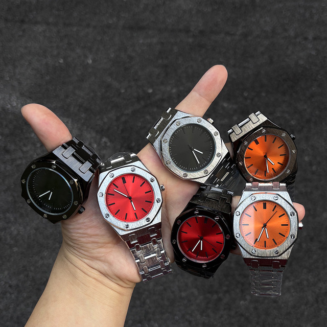Y2K Men's Alloy Watch, Trendy Fashion, Cross-border Bestseller, Water-resistant Quartz Movement Watch Manufacturing Wholesaler