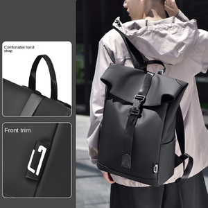 Bán buôn kinh doanh thông minh thiết kế cuộn Top thể thao giản dị không thấm nước trường du lịch bagpack trở lại gói backbag máy tính xách tay ba lô túi - Product Image 6