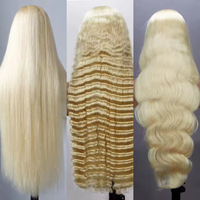 Perruque Frontale en Dentelle HD 13x6 13x4 613 Cheveux Humains Bruts Vierge, Perruques Blondes en Dentelle, Cheveux Humains Bruts Vietnamiens, Perruque Cheveux Humains Blonde Miel 613