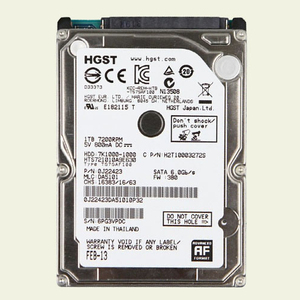 Disco Duro para Portátil HGST de 1 TB, HTS721010A9E630, 7200 RPM, 2.5 Pulgadas, 32 MB de Caché - Product Image 1