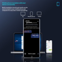 Traducteur vocal intelligent A50 Lite pour les affaires, traducteur instantané, appareil OEM avec logo personnalisé, traducteur de langues en ligne WiFi