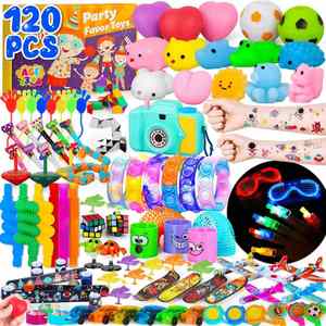 Calendrier de l'Avent 2025 : Jouets Sensoriels et Anti-Stress Mochi Squishy en Silicone et Plastique – Nouveautés Unisexe et Blagues – Vente en Gros - Product Image 1