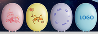 Mini chauffe-mains portable rechargeable par USB avec lumière d'ambiance de dessin animé