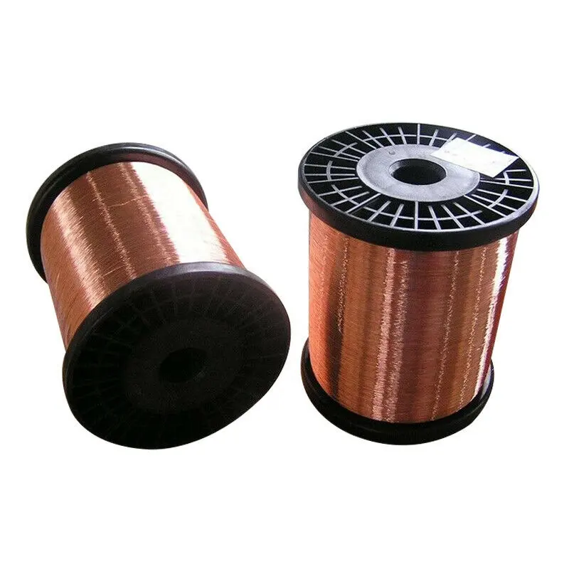 Fio esmaltado de cobre redondo, de alta qualidade e preço competitivo/latão natural cordão vermelho para fornecer fio macio/duro 0.6m-1.5m ady