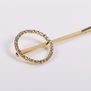 HTYFS Accessoires pour cheveux Casque Beaumira Cristal strass <span class=keywords><strong>frange</strong></span> Clip Petite épingle à cheveux clip top - word - Product Image 6