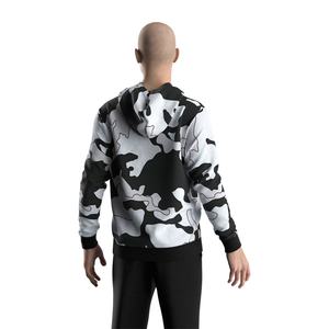 เสื้อฮู้ดดี้แฟชั่นผู้ชายสำหรับเล่นกีฬาและตกปลา  แบบสวมหัว อุ่นสบาย สีลายพราง คุณสมบัติกันน้ำ - Product Image 6