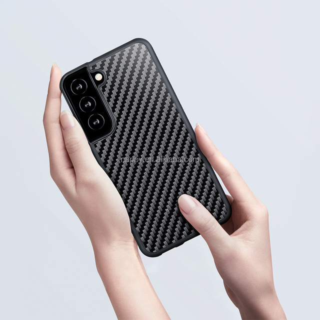 Luxury Magnetic Wireless Charging Compatible Factory Price for Samsung Samsung S22 Plus Carbon Fiber Case Cover Cell Phone Case