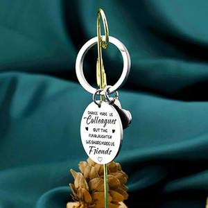 Retraite femmes hommes meilleur départ cadeau collègue collègue amis appréciation cadeau anniversaire anniversaire porte-clés - Product Image 4