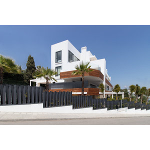 Villa privée, aménagement extérieur, rendu architectural moderne, terrasse de piscine, aménagement paysager - Product Image 3