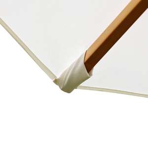 Parasol de jardin moderne pliable, résistant au vent et à la pluie, en bois, pour la plage, le jardin, le bord de piscine - Product Image 6