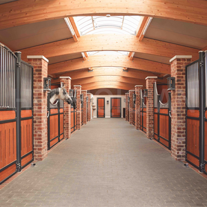 Box d'écurie pour chevaux en métal, sur mesure, facilement démontable, hauteur 2,2 m, sans électricité, intérieur/extérieur - Product Image 2