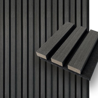 Panneau acoustique architectural pour le contrôle du son 1220*2440*21mm pour les applications de décoration murale et de plafond intérieures