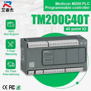 โมดูล PLC รุ่นใหม่ TM200C40T ของแท้ Modicon M200 40 I/O คอนแทค PLC ขนาดกะทัดรัด สำหรับการควบคุมการเขียนโปรแกรม PLC ในระบบอัตโนมัติทางอุตสาหกรรม - Product Image 1