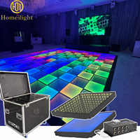 Piso de Baile LED de 6x6m con Espejo Infinito, Inalámbrico, Magnético, con Cable, RGB 3en1, IP65, Carga de 600KG, Vidrio Templado, para Discotecas, Escenarios y Eventos
