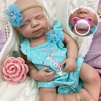 Poupée Reborn en Silicone Pur Pascale de 20 pouces pour Garçon et Fille, avec Nez Réaliste à Dégradé de Couleurs 3D, pour Accessoires Photo et Artistes Reborn Professionnels