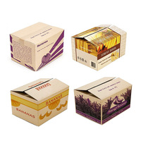 Geprinte bananendozen, Pacific Cartons, vers fruit, kartonnen babyvoeding, recycleerbare verzenddozen, voedselverpakkingen