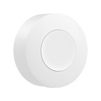 Sonoff SNZB-01P Sakelar Tekan Nirkabel Zigbee untuk Rumah Pintar, Bekerja dengan Aplikasi EWeLink dan USB, Dilengkapi Fitur Notifikasi Baterai Rendah