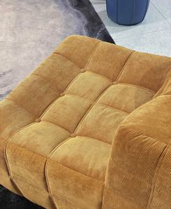 Divano Reclinabile Mufang a Forma di Waffle, Nuovo Design per Ufficio, Divano Comprimibile Imbottito per Uso in Villa - Product Image 6