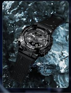 นาฬิกาข้อมือ Supraone <span class=keywords><strong>Gm110</strong></span> มัลติฟังก์ชั่น อนาล็อก-ดิจิตอล สปอร์ต ดีไซน์ทนทาน สายเรซิ่น ตัวเรือนเหล็ก สำหรับผู้ชาย - Product Image 5