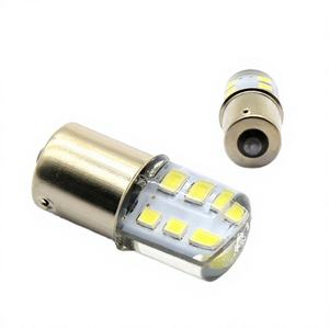 1156 BA15S P21W 12V LED Rouge pour Voiture, Feu Stop/Stroboscope 12SMD 2835, Adaptation Universelle, Lampe de Clignotant pour Rétrofit/Amélioration - Product Image 2