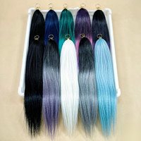 Extensions de cheveux humains D.S Hair 18-26 pouces, tissées, douces et légères pour un confort tout au long de la journée
