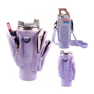 Bolsa Magnética Deportiva Personalizada para Botella de Agua, para Coche, con Funda para Vaso de Hielo, de Neopreno, Aislada, Portátil, Tipo Bandolera - Product Image 4